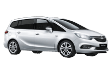 Car Hire Chadderton - Vauxhall Zafira 7-Seater - Minibus hire Chadderton